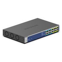 Netgear GS516UP - Unmanaged - Gigabit Ethernet (10/100/1000) - Vollduplex - Power over Ethernet (PoE) - Rack-Einbau