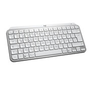 Logitech MX Keys Mini - Mini - Kabellos - RF Wireless + Bluetooth - QWERTZ - LED - Grau