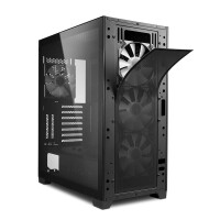 Sharkoon ELITE SHARK TG7M RGB - PC - Schwarz - ATX - EATX - micro ATX - Mini-ITX - Gaming - Multi - Taschenlüfter