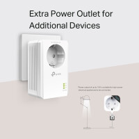 TP-LINK TL-PA7019P KIT - Powerline Adapterkit - GigE, HomePlug AV (HPAV), HomePlug AV (HPAV) 2.0, IEEE 1901