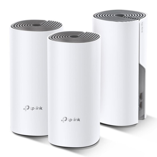 TP-LINK Deco E4 (3-pack) - Weiß - Grau - Intern - LAN - WLAN - 0 - 40 °C - -40 - 70 °C - 10 - 90%