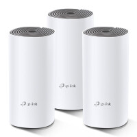 TP-LINK Deco E4 (3-pack) - Weiß - Grau - Intern - LAN - WLAN - 0 - 40 °C - -40 - 70 °C - 10 - 90%