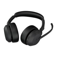 Jabra Evolve2 55 - Kabellos - Büro/Callcenter - 20 - 20000 Hz - 130 g - Kopfhörer - Schwarz
