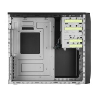 Chieftec CG-04B-OP - Midi Tower - PC - Schwarz - ATX - micro ATX - SECC - 14 cm