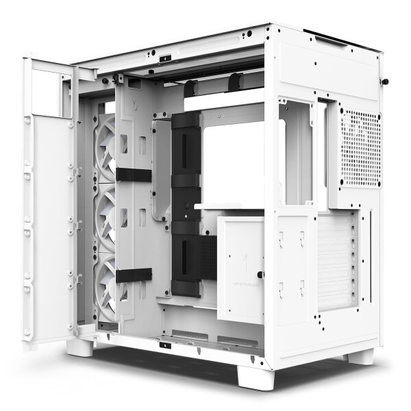 NZXT Case H9 Elite White Midi ATX - Gehäuse