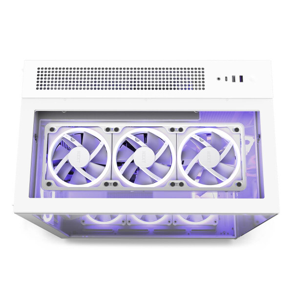 NZXT Case H9 Elite White Midi ATX - Gehäuse