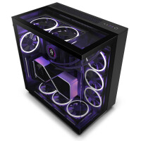 NZXT Case H9 Elite Black Midi ATX - Gehäuse