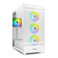 Sharkoon REBEL C50 RGB ATX - Full Tower - PC - Weiß...