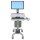 Ergotron WorkFit C-Mod - Single Display Sit-Stand Workstation - 8,1 kg - 68,6 cm (27 Zoll) - 75 x 75 mm - 100 x 100 mm - Höhenverstellung - Grau