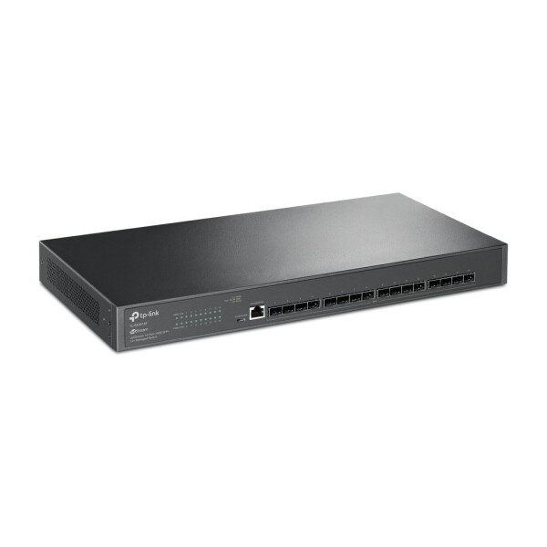 TP-LINK JetStream 16-Port-10G-SFP+-L2+-Managed-Switch - Managed - L2+/L3 - Rack-Einbau