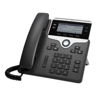 Cisco 7841 - IP-Telefon - Schwarz - Silber -...