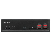 Shuttle PIB-DH32U511 DH32U5XPC slim Barebone Intel Core i5-1135G7 4x HDMI 2.0 Iris