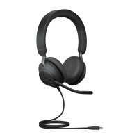Jabra Evolve2 40 SE - Kabelgebunden - Anrufe/Musik - 20 - 20000 Hz - 188 g - Kopfhörer - Schwarz