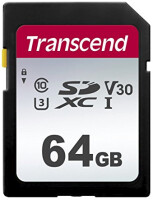 Transcend TS64GSDC300S - 64 GB - SDXC - Klasse 10 - NAND...