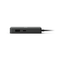 Microsoft USB-C Travel Hub Black - 3.2 Gen 2 (3.1 Gen 2) - USB Typ-A - USB Typ-C - HDMI-Ausgang - VGA-Ausgang (D-Sub)