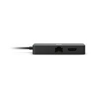 Microsoft USB-C Travel Hub Black - 3.2 Gen 2 (3.1 Gen 2) - USB Typ-A - USB Typ-C - HDMI-Ausgang - VGA-Ausgang (D-Sub)