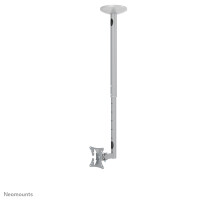 Neomounts FPMA-C050SILVER Monitor-/TV-Deckenhalterung 10-30" - H 60-85 cm - 20 kg - 25,4 cm (10") - 76,2 cm (30") - 50 x 50 mm - 100 x 100 mm - 600 - 850 mm