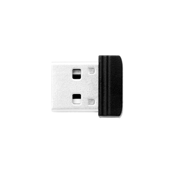 Verbatim Store n Stay NANO - USB-Stick 16 GB - Schwarz - 16 GB - USB Typ-A - 2.0 - Schwarz