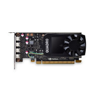 PNY VCQP1000V2-PB - Quadro P1000 V2 - 4 GB - GDDR5 - 128 Bit - 5120 x 2880 Pixel - PCI Express x16 3.0