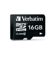 Verbatim Premium - 16 GB - MicroSDHC - Klasse 10 - 10 MB/s - 10 MB/s - Schwarz