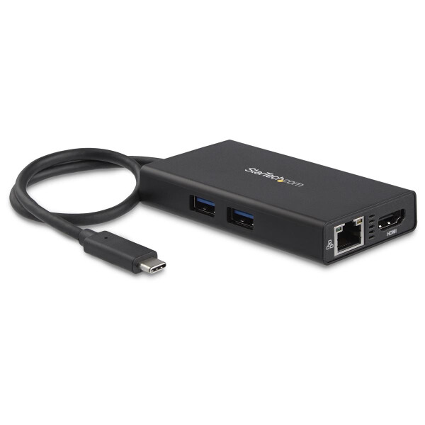 StarTech.com USB-C Multiport Adapter - USB-C Tragbare Docking station mit 4k HDMI - 60W Po