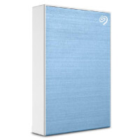 Seagate One Touch with Password 4TB Light Blue - Festplatte - 2,5"