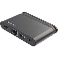 StarTech.com USB C Multiport Adapter - Tragbares USB-C Dock mit 4K HDMI - 100W PD 3.0 Pass