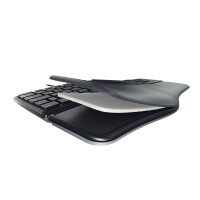 Cherry KC 4500 ERGO - Volle Größe (100%) - USB - QWERTY - Schwarz