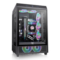 Thermaltake The Tower 500 - Midi Tower - PC - Schwarz - ATX - EATX - micro ATX - Mini-ITX - SPCC - Gehärtetes Glas - Gaming