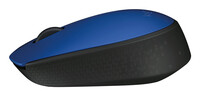 Logitech M171 - Beidhändig - Optisch - RF Wireless - 1000 DPI - Blau