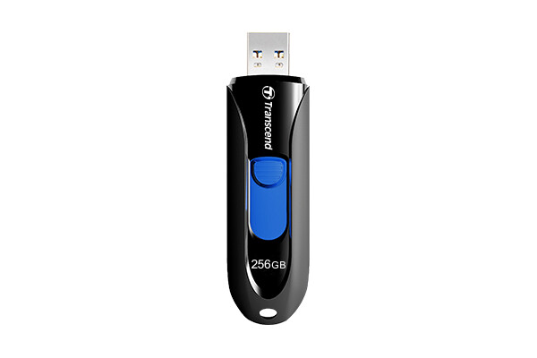 Transcend JetFlash 790 - 256 GB - USB Typ-A - 3.2 Gen 1 (3.1 Gen 1) - Ohne Deckel - 19 g - Schwarz