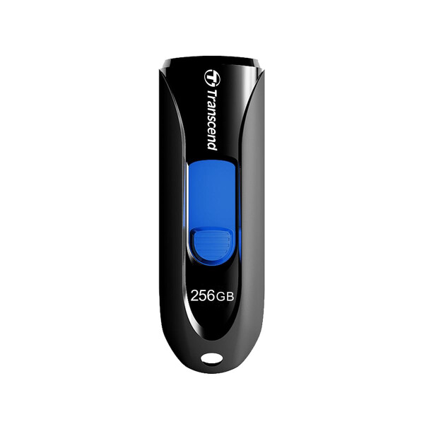 Transcend JetFlash 790 - 256 GB - USB Typ-A - 3.2 Gen 1 (3.1 Gen 1) - Ohne Deckel - 4,9 g - Schwarz