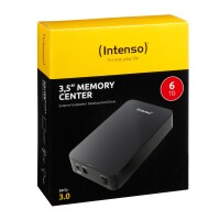 Intenso Memory Center - 6 TB - 3.5" - 3.2 Gen 1 (3.1...