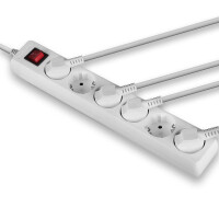 Lindy 73103 Innenraum 6AC outlet(s) Weiß...