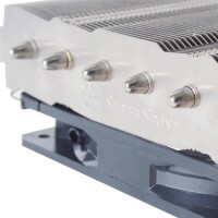 SilverStone NT06-PRO - Kühler - 12 cm - 1000 RPM - 2200 RPM - 73,969 cfm - Grau