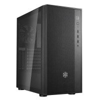 SilverStone FARA R1 - Midi Tower - PC - Schwarz - ATX -...