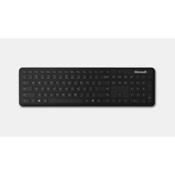 Microsoft Bluetooth Keyboard - Volle Größe (100%) - Bluetooth - Membran Key Switch - QWERTZ - Schwarz