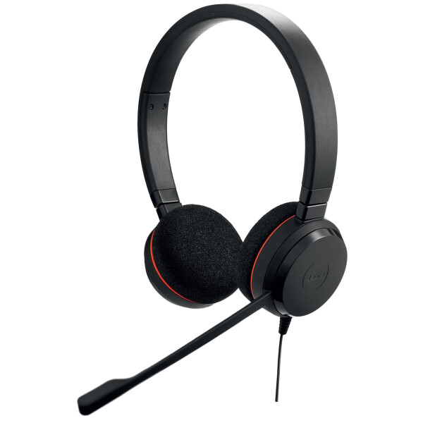 Jabra Evolve 20 USB-C MS Stereo - Kabelgebunden - Büro/Callcenter - 150 - 7000 Hz - 171 g - Kopfhörer - Schwarz