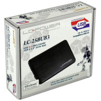 LC-Power LC-25BUB3 - 2.5 Zoll - SATA - Serial ATA II - 5...