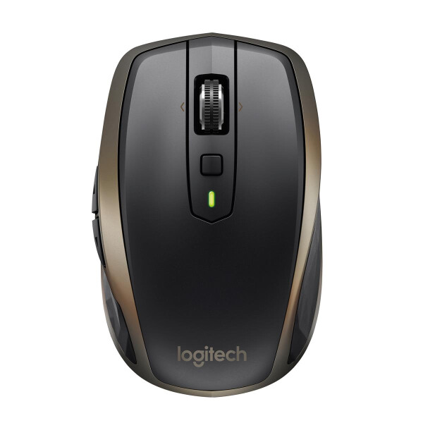 Logitech MX Anywhere 2 - rechts - Laser - RF kabellos + Bluetooth - 1000 DPI - Schwarz