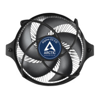 Arctic Alpine 23 CO - Kompakter AMD CPU-Kühler für den Dauerbetrieb - Luftkühlung - 9 cm - 200 RPM - 2700 RPM - 0,3 Sone - Aluminium - Schwarz