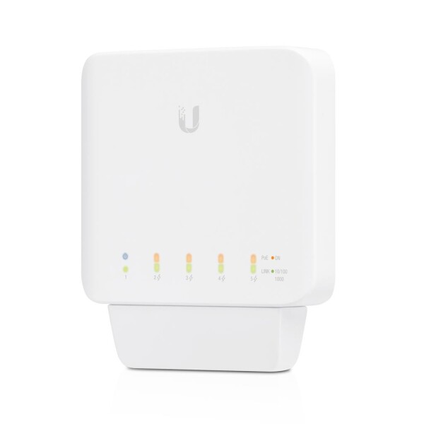 Ubiquiti UniFi USW-FLEX - Managed - L2 - Gigabit Ethernet (10/100/1000) - Vollduplex - Power over Ethernet (PoE) - Wandmontage