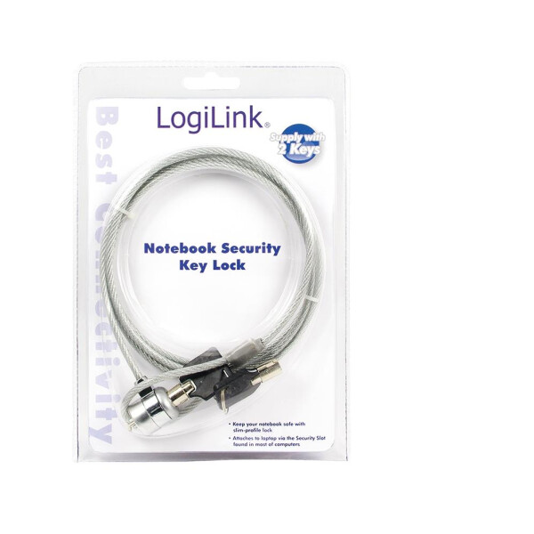 LogiLink Notebook Security Lock - 1,5 m