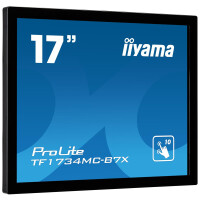 Iiyama ProLite TF1734MC-B7X - 43,2 cm (17 Zoll) - 1280 x 1024 Pixel - SXGA - LED - 5 ms - Schwarz