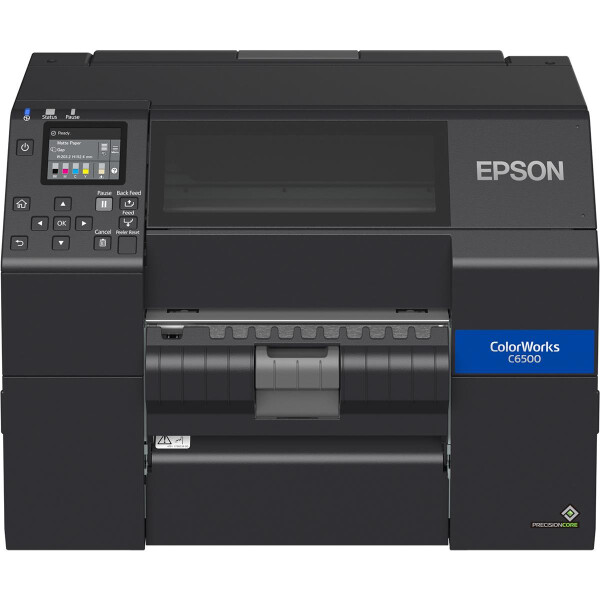 Epson ColorWorks CW-C6500Pe - Tintenstrahl - 1200 x 1200 DPI - 85 mm/sek - Verkabelt - Schwarz