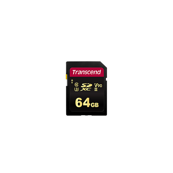 Transcend TS64GSDC700S - 64 GB - SDXC - Klasse 10 - NAND - 285 MB/s - 180 MB/s