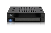 Icy Dock MB522SP-B - HDD - SSD - SATA - 2.5,3.5" - 6 Gbit/s - Schwarz - Daten - Leistung