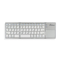 MEDIARANGE MROS133 - 60% - Kabellos - Bluetooth - QWERTZ - Silber