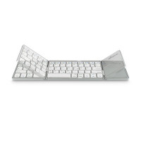 MEDIARANGE MROS133 - 60% - Kabellos - Bluetooth - QWERTZ - Silber