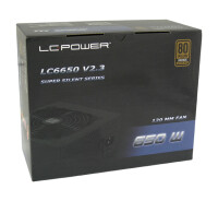 LC-Power LC6650 V2.3 - 650 W - 230 V - 47 - 63 Hz - 5 A -...